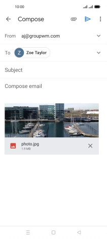 Press Subject and key in the required subject.