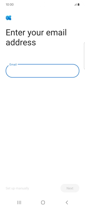 Press the field below 