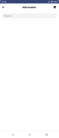 Press the search field and key in the required search word. Press the search field and key in the required search word.