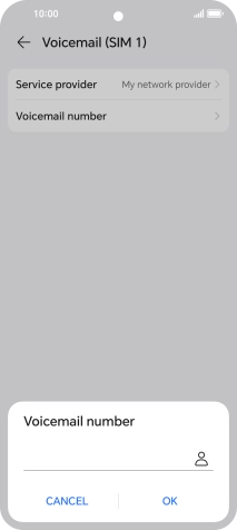 Key in +447836121121 and press OK. Key in +447836121121 and press OK.