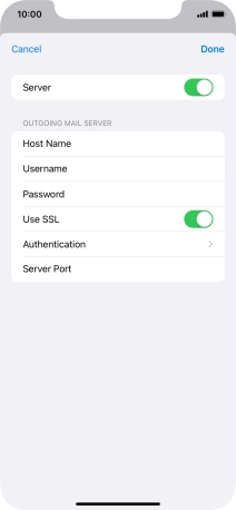 Press Authentication.