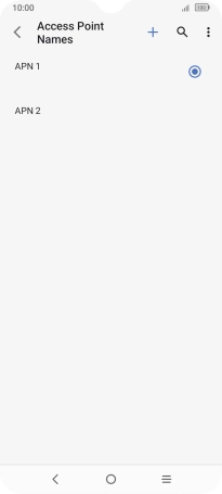 Press the Home key to return to the home screen. Press the Home key to return to the home screen.