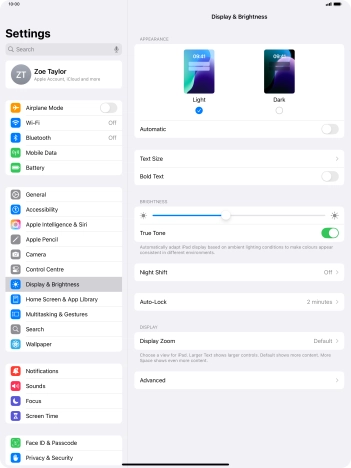 Press Auto-Lock. Press Auto-Lock.