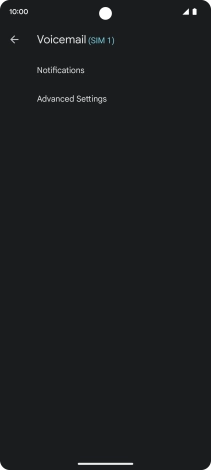 Press Advanced Settings.