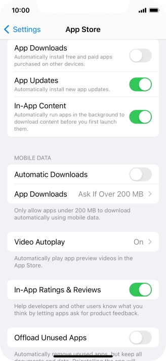 Press the indicator next to Press the indicator next to