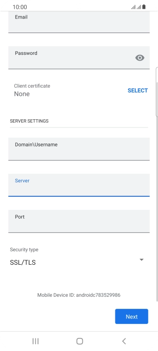 Press the field below Press the field below