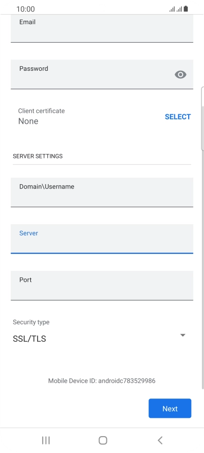 Press the field below Press the field below
