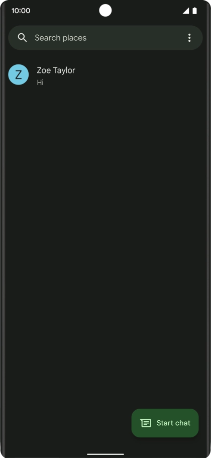 Press Start chat. Press Start chat.