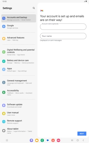 Press the field below Press the field below