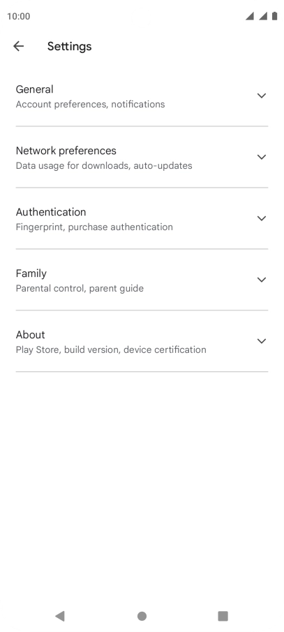 Press Network preferences.