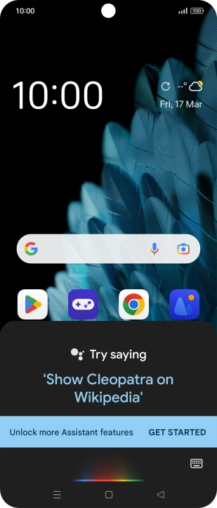 Say, in your own words, what you would like your phone to do, e.g.: OPEN [application], CALL [contact], SEARCH FOR [information]. It's not necessary to use a specific command for each function.