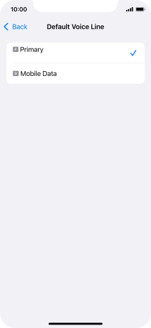 Press the required price plan.