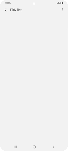 Press the menu icon.