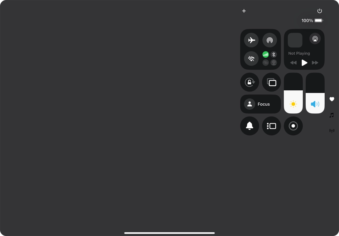 Press the Stage Manager icon to turn on the function.