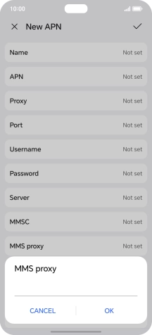 Key in 212.183.137.012 and press OK.