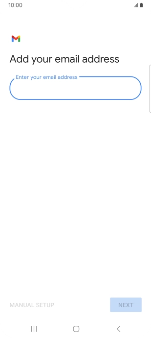 Press the field below 