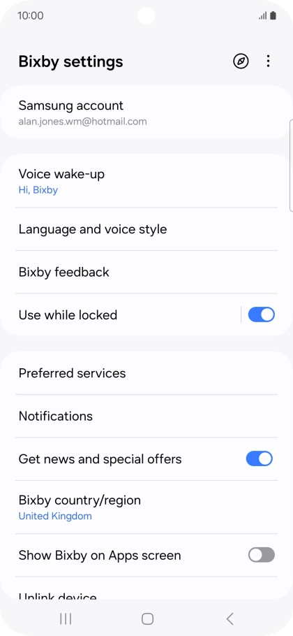 Press Voice wake-up and follow the instructions on the screen to turn automatic activation on or off.