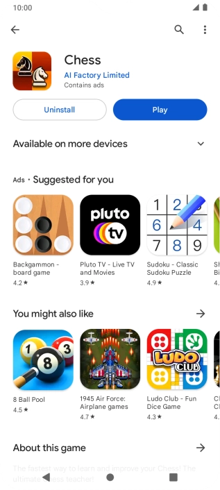 Press the Home key to return to the home screen. Press the Home key to return to the home screen.