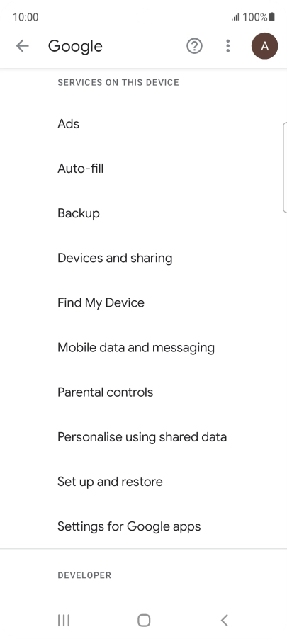 Press Find My Device.
