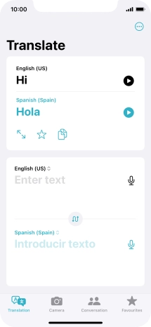 Press the full screen icon.