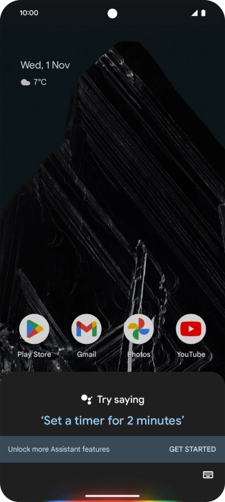 Say, in your own words, what you would like your phone to do, e.g.: OPEN [application], CALL [contact], SEARCH FOR [information]. It's not necessary to use a specific command for each function.