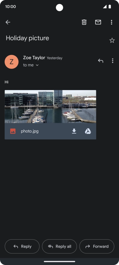 Press Reply. Press Reply.