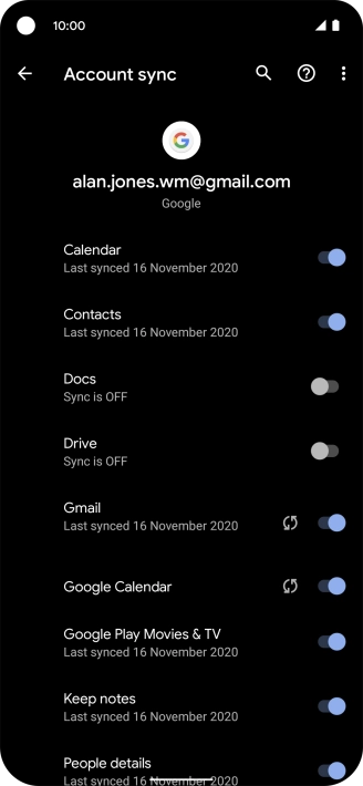 Slide your finger upwards starting from the bottom of the screen to return to the home screen.