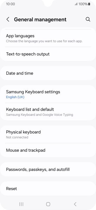 Press Reset. Press Reset.