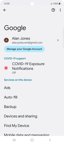 Press Find My Device.