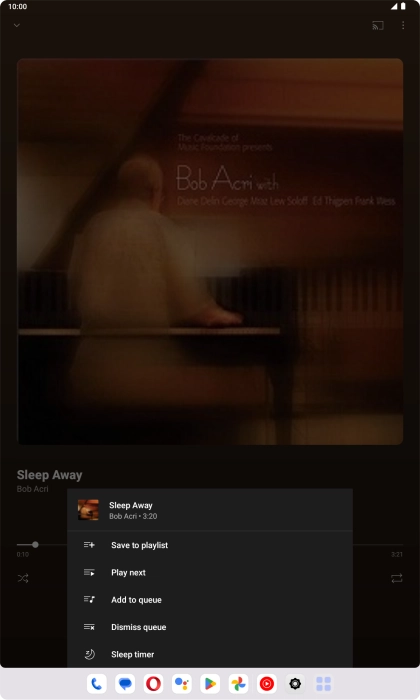 Press Save to playlist.