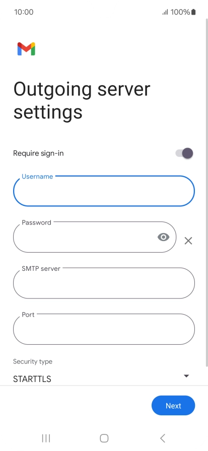 Press the field below Press the field below