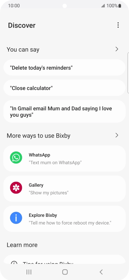 Press You can say for more examples. Press You can say for more examples.