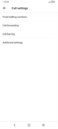 Press Fixed dialling numbers.