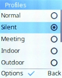 Select Normal to turn off silent mode.
