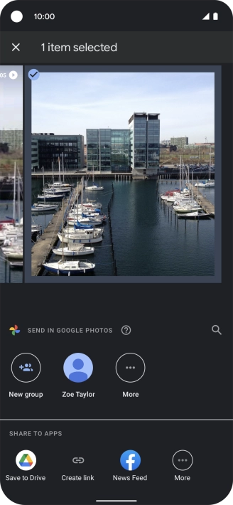 Press the field above 