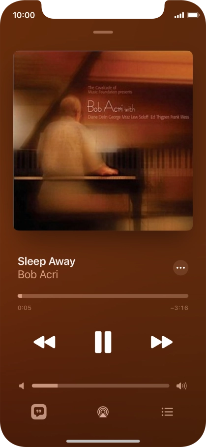 Press arrow right to go to the next audio file. Press arrow right to go to the next audio file.
