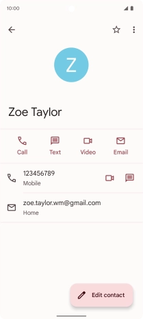 Press the required number.