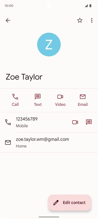 Press the required number.