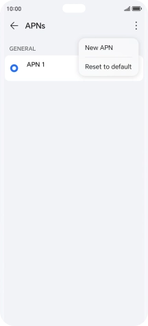 Press New APN.