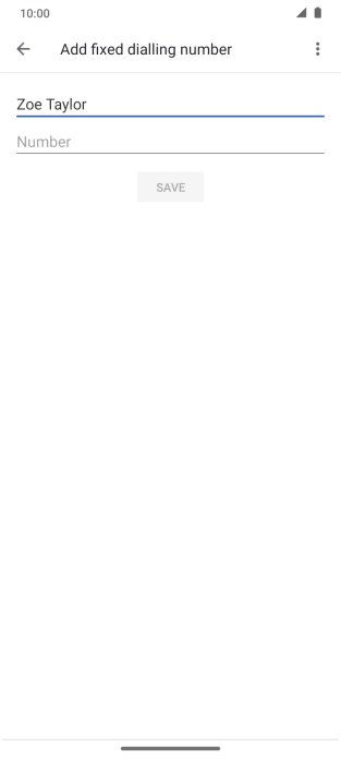 Press Number and key in the required phone number. Press Number and key in the required phone number.