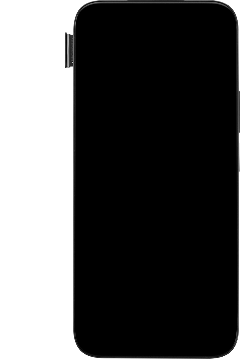 Remove the SIM holder from your phone.