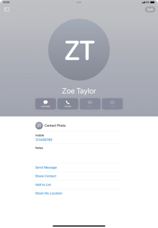 Slide your finger upwards starting from the bottom of the screen to return to the home screen.
