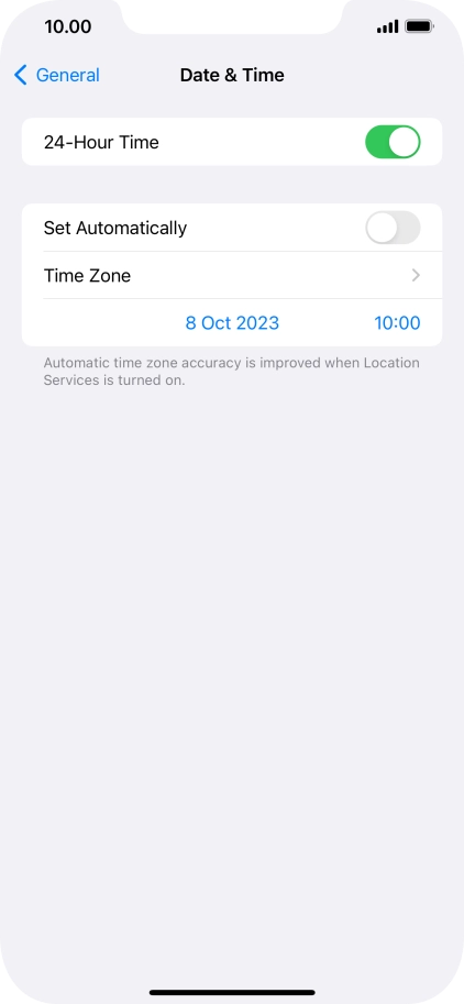 Press the indicator next to Press the indicator next to
