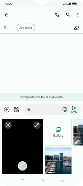 Press Gallery and go to the required folder. Press Gallery and go to the required folder.