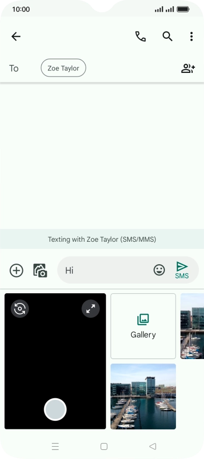 Press Gallery and go to the required folder. Press Gallery and go to the required folder.