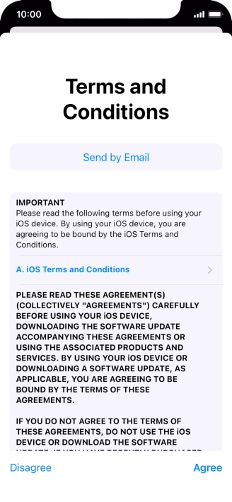 Press Agree. Press Agree.