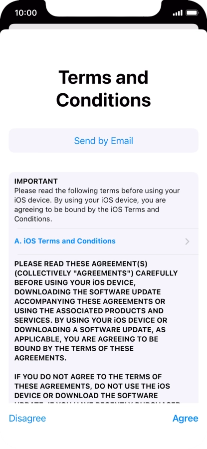 Press Agree. Press Agree.