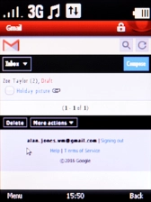 You can now use Gmail on your phone.