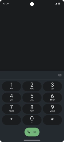 Press and hold number key 1 to call voicemail. Follow the instructions to listen to your messages.