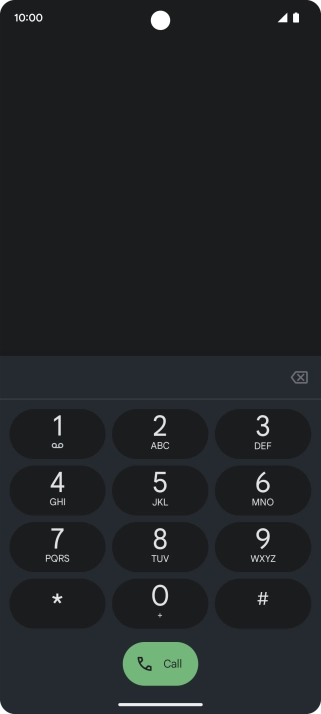 Press and hold number key 1 to call voicemail. Follow the instructions to listen to your messages.